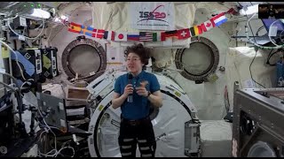 NASA\/ISS Expedition 61 Inflight event with Second Baptist School   December 13, 2019