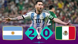 Argentina vs Mexico [2-0], World Cup 2022, Group Stage - MATCH REVIEW
