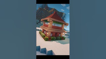 😍 Building the Coolest Minecraft Structures in Just a Minute 🤩 #minecraftbuilds #minecraftshorts