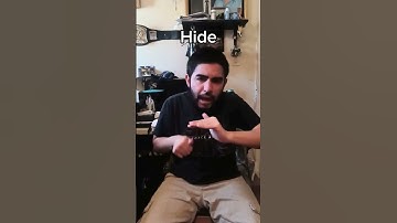 Hide ASL #asl #signlanguage #deaf #fyp #shorts
