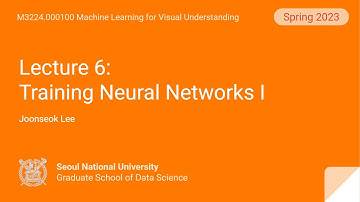 [컴퓨터비전] Lecture 6. Training Neural Networks I