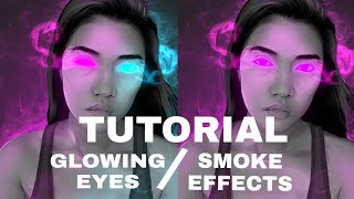 Glowing Eyes / Smoke Effect Tutorial Using Autodesk Sketchbook screenshot 2