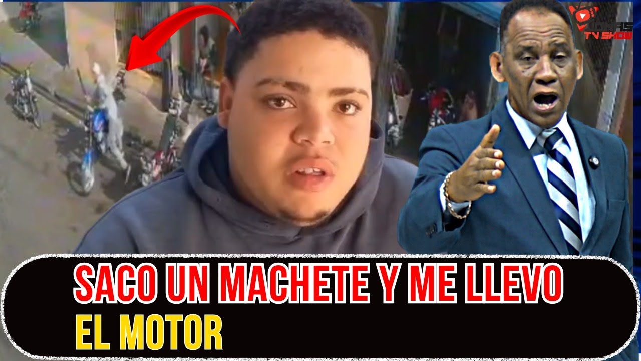 LLEGO CON UN MACHETE EN BUSCA DE UN MOTOR POR DEUDA VIEJA EN LA YAGUITA DE PASTOR