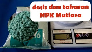 Original Pupuk NPK Mutiara 16 16 16 kemasan asli 1 kg