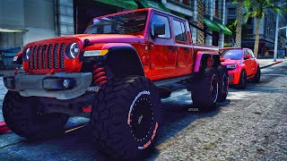 Getting Ready for Christmas in GTA 5| New Cars| Let's Go to Work| GTA 5 Mods| 4K