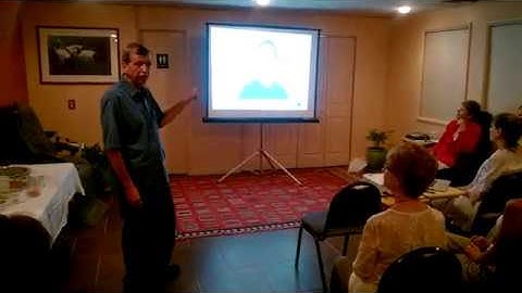 Robin Murphy demonstrates neck exercise