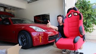 Racing Seats in the 350z - Install! Racing Seats in the 350z - Install!