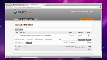 FeedMyInbox Craigslist Tutorial