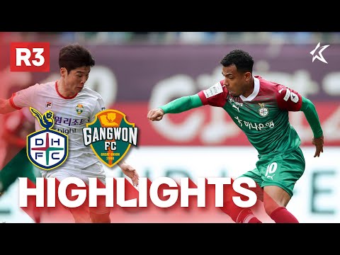 Daejeon Gangwon Goals And Highlights