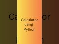 BMI Calculator in Python 🐍 | Python Project #shortsBMI|| Calculator using Python #coding #program