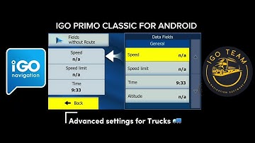 IGO Primo GPS navigation for Truck Drivers! Support Android 5 – 16 ( 32 bit ). Europe & England 2025