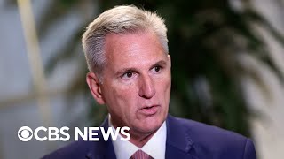 McCarthy says nobody wins in a government shutdown, launches accusations against Biden