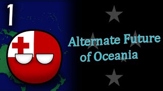 Alternate Future of Oceania In Countryballs - Lonely Continent (Part 1)