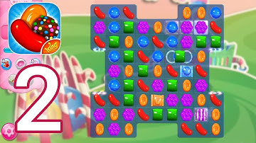 Candy Crush Saga - Gameplay Walkthrough Part 2 - Level 11 - 20 Completed (iOS, Android)