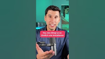 Installieren, nicht formatieren