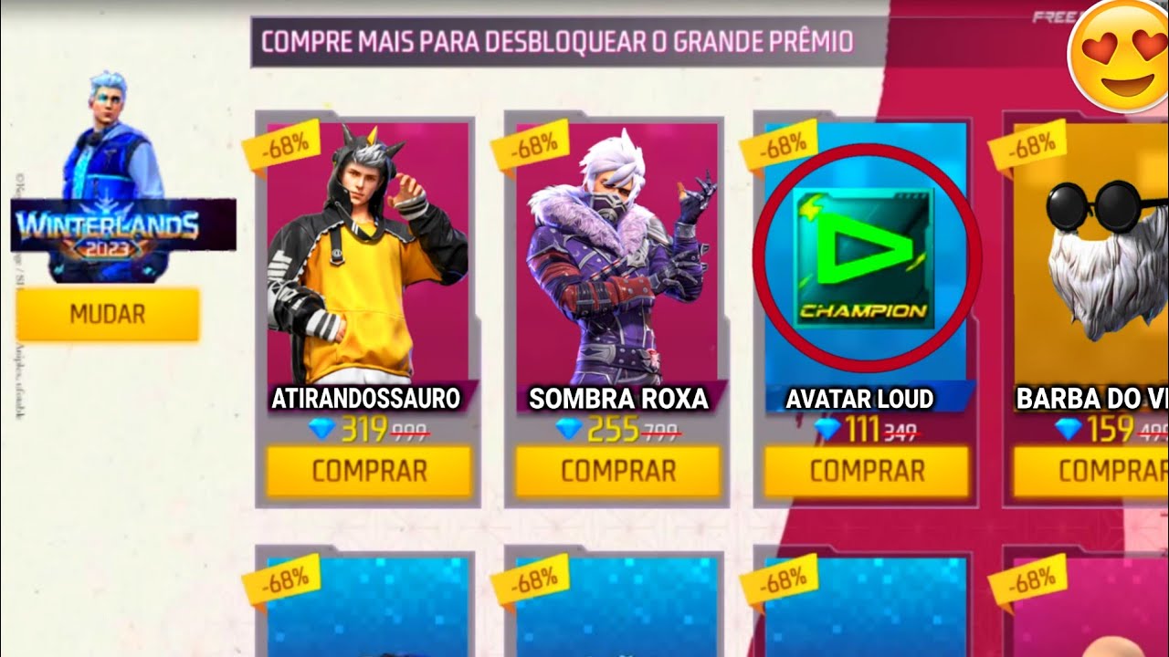 URGENTE!! ITENS DA LOJA MISTERIOSA DEMON SLAYER, TÊNIS ANGELICAL, SOMBRA  ROXA - NOVIDADES FREE FIRE 