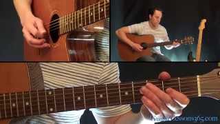 Video thumbnail of "The Beatles - And I Love Her Guitar Lesson - Acoustic"