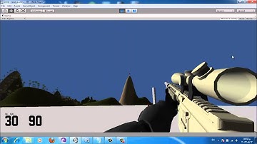[Unity3d][FPS Game] Update 5# : The New Weapon (m110)