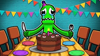 Greens ALL ALONE on his birthday?? (Minecraft)
