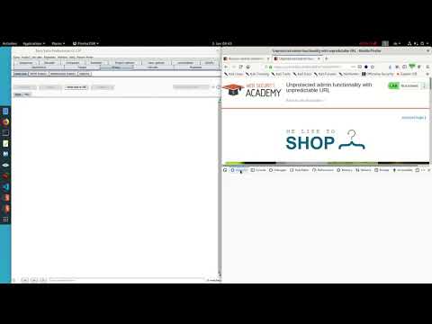 Unprotected admin functionality with unpredictable URL (Video solution)