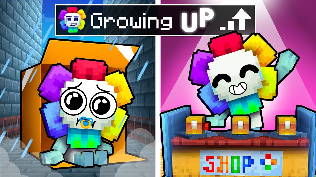 Growing up as Dandy in Minecraft!