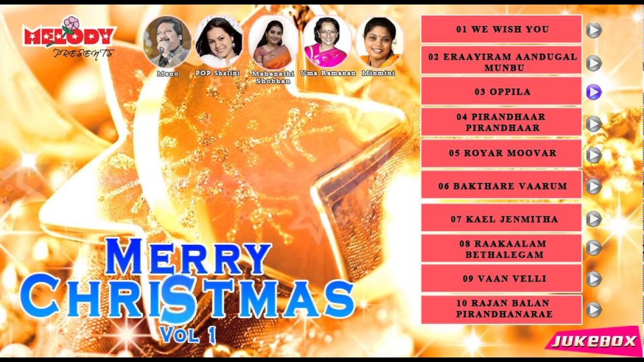 Tamil Christmas Devotional  X   Mas Top 10   Merry Christmas Vol1