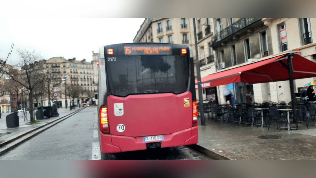 RTM | Mercedes-Benz Citaro G C2 BHNS €6 n°2173 | Ligne 35