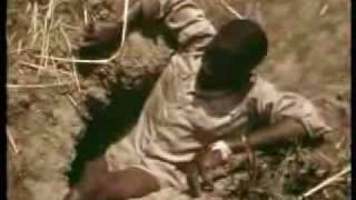 Catching a python using RIGHT FOOT as a bait in CAMEROON