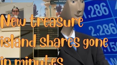 Entropia universe, NTI (New treasure island) shares gone in 22 minutes 😱