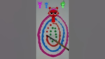 ASMR Color Mixing #sprunki #satisfying #asmr #color #oddlysatisfying