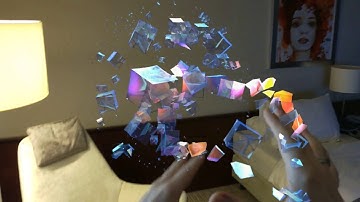 HoloLens 2 cool shader and hand interaction demo! MRDL Surfaces