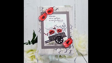 Unity Quick Tip: Adding Stamped Panels to Mixed Media Canvas Decor