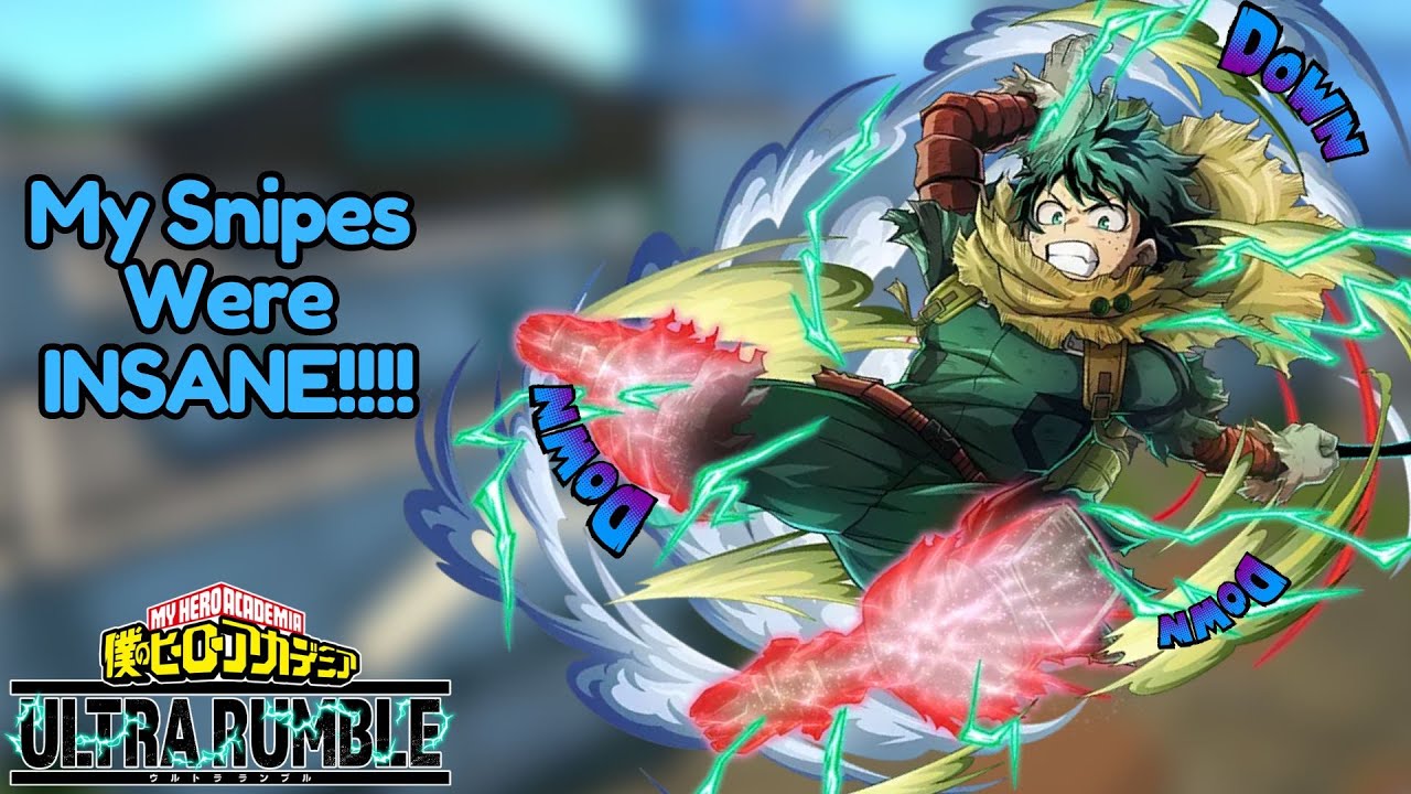 100% Full Cowling Deku Is A MONSTER In My Hero Ultra Rumble!
