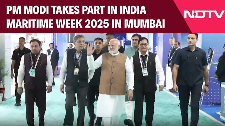 Prime Minister Narendra Modi Takes Part In India Maritime Week 2025 In Mumbai