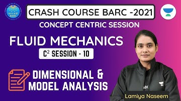 CRASH COURSE BARC-2021 | Fluid Mechanics  | Lecture-10 | Lamiya Naseem