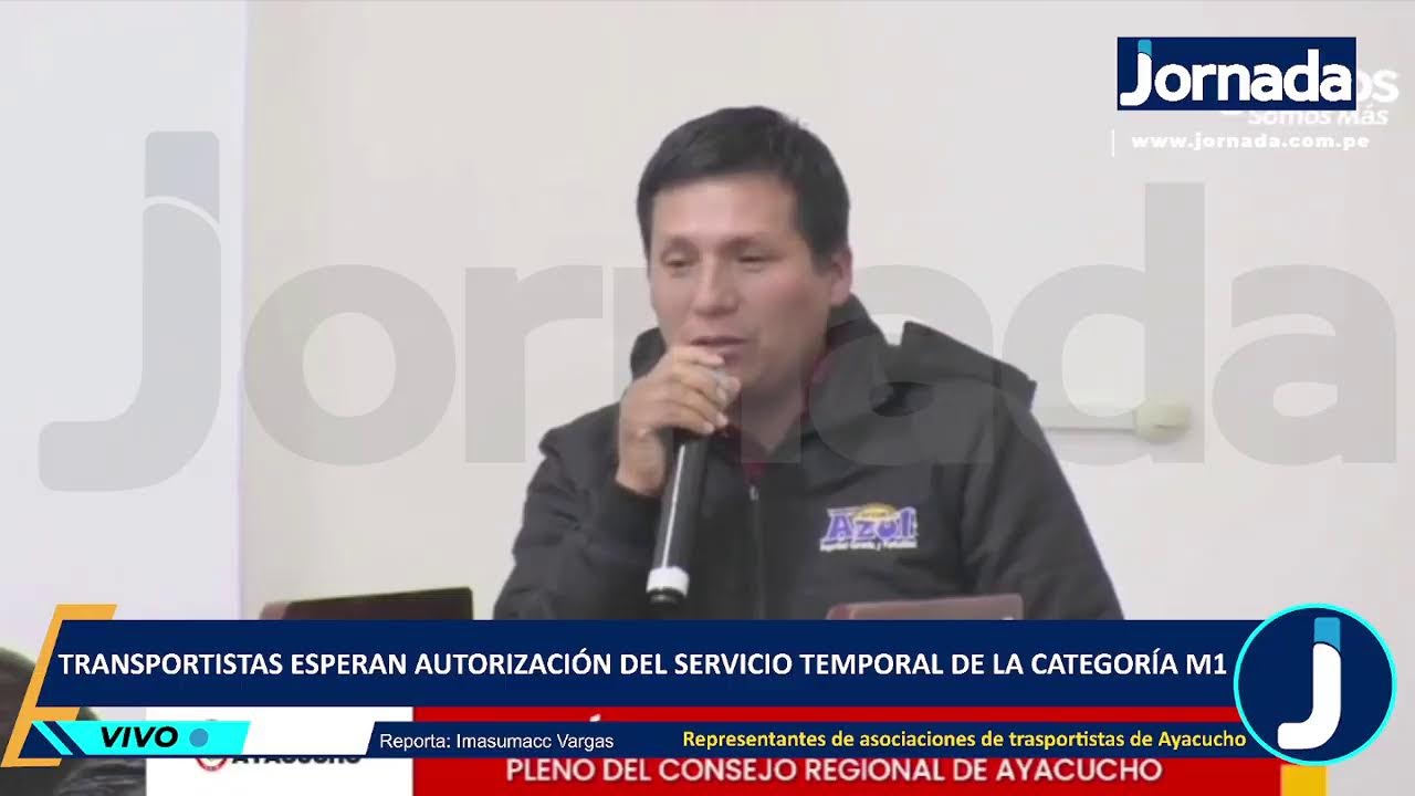 Transportistas de la región esperan la autorización del servicio temporal de la Categoría M1