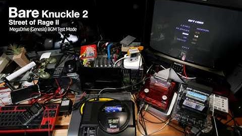 MegaDrive(Real OPN2) vs MSX VGMPlay(Turbo-R + SFG-05 + MIDIPACv2) -1-