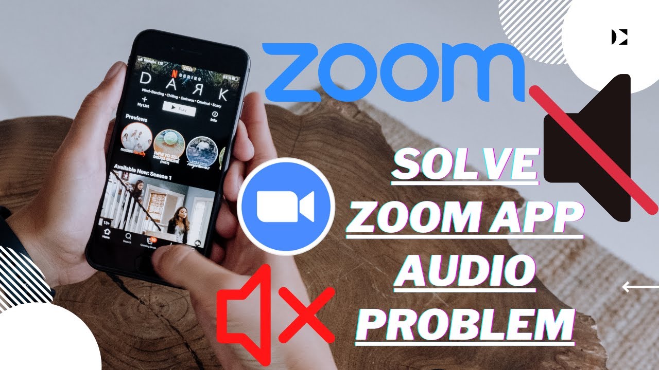 Zoom audio not working on mobile app