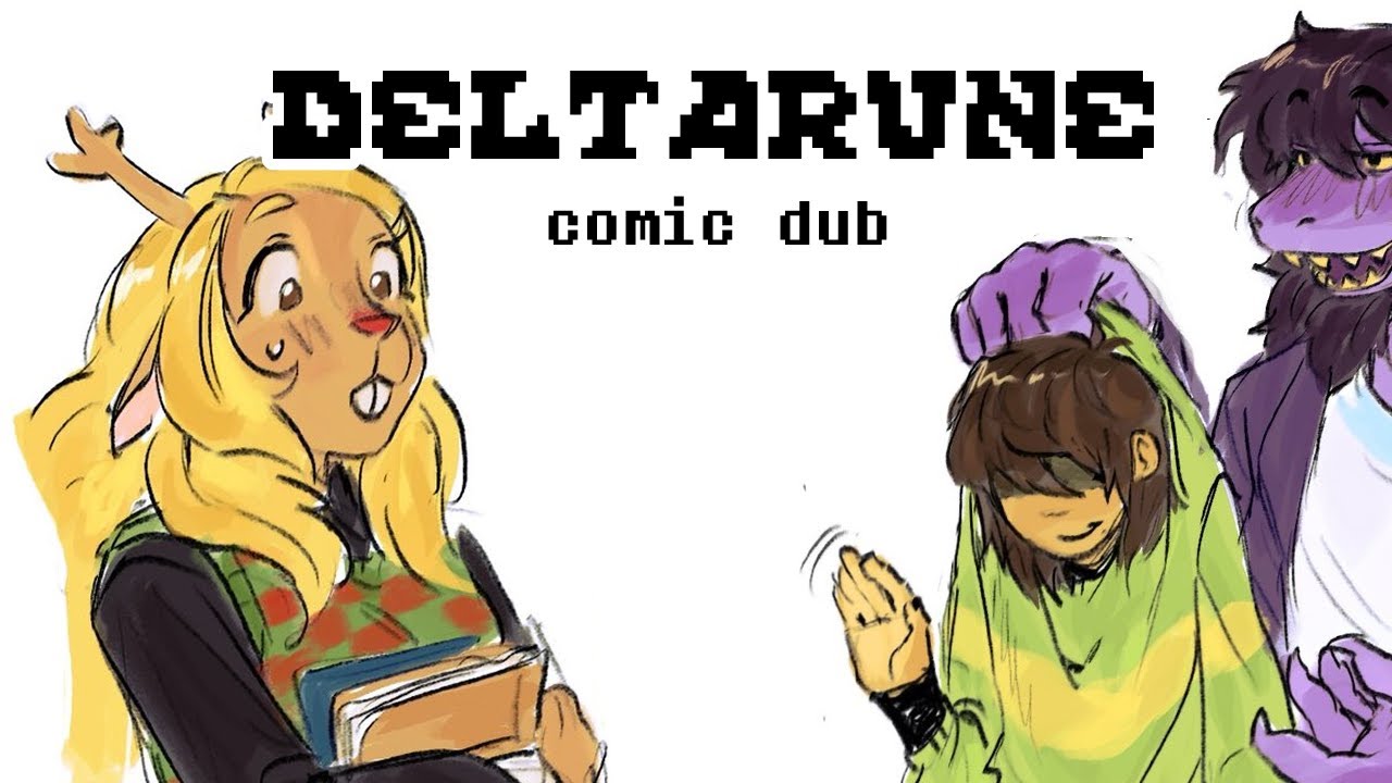 [ DELTARUNE COMIC DUB ] Kris' Bark