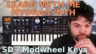 Learn With Me - Hydrasynth: Ep19 - Sound Design - Modwheel Keys