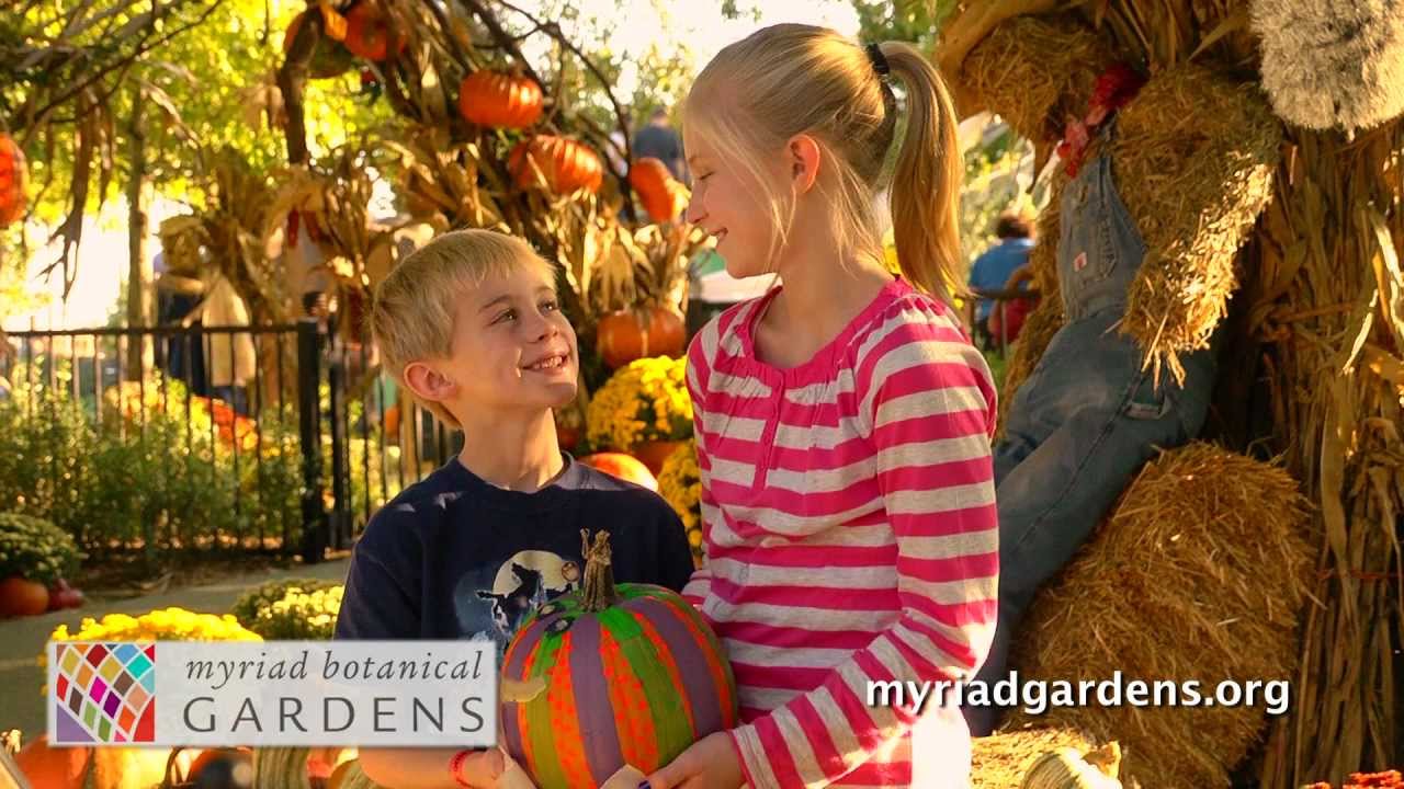 Pumpkinville at the Myriad Gardens, OKC