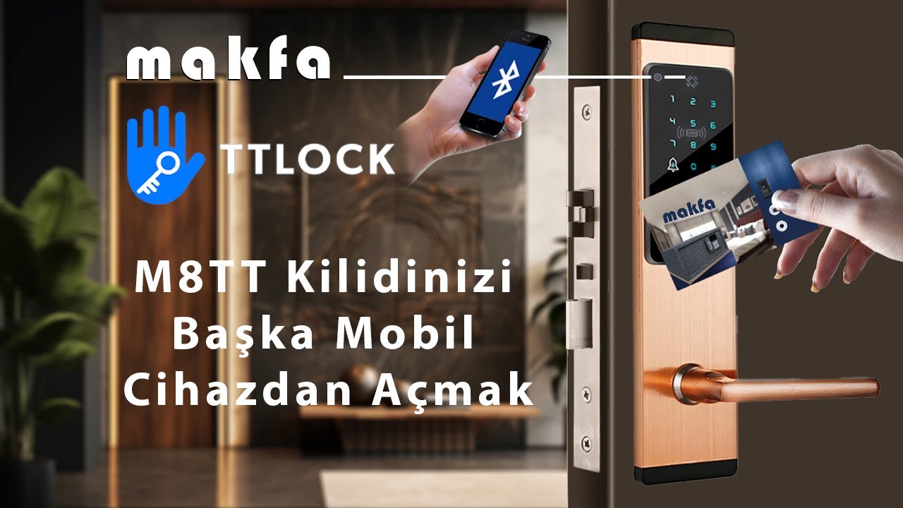 2.M8TT Kilidinizi Başka Mobil Cihazdan Açmak
