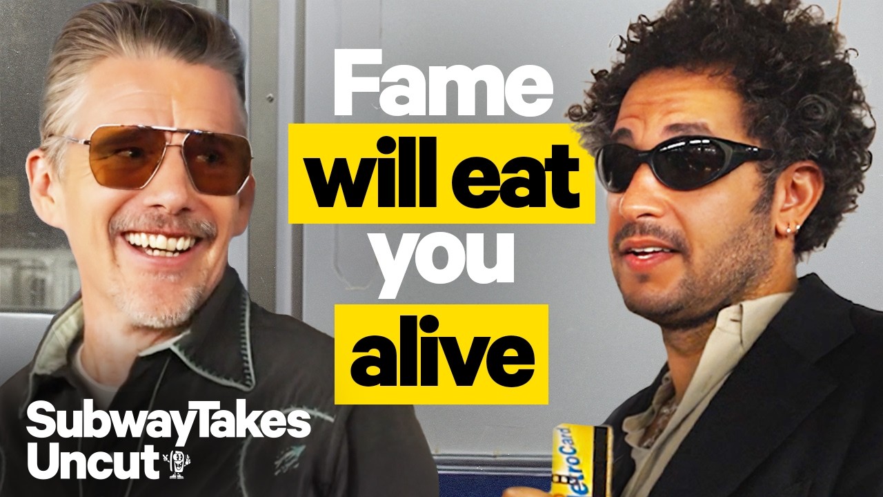 15 минут, как Итан Хоук сбрасывает драгоценности в метро