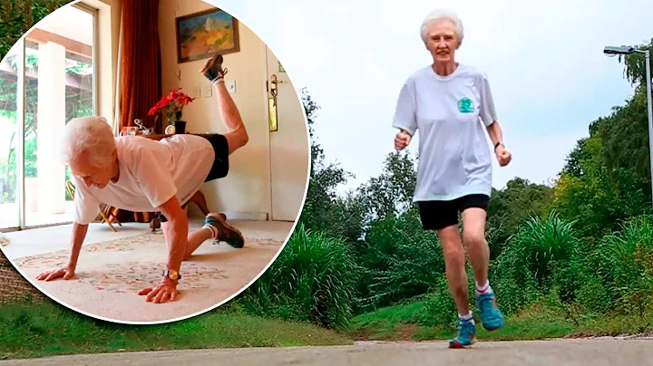 Not bad for 85! This Randburg granny runs 60 races...