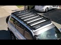 All New 100 Series Landcruiser Tough Bar &amp; Tracklander P-Series Platform Rack