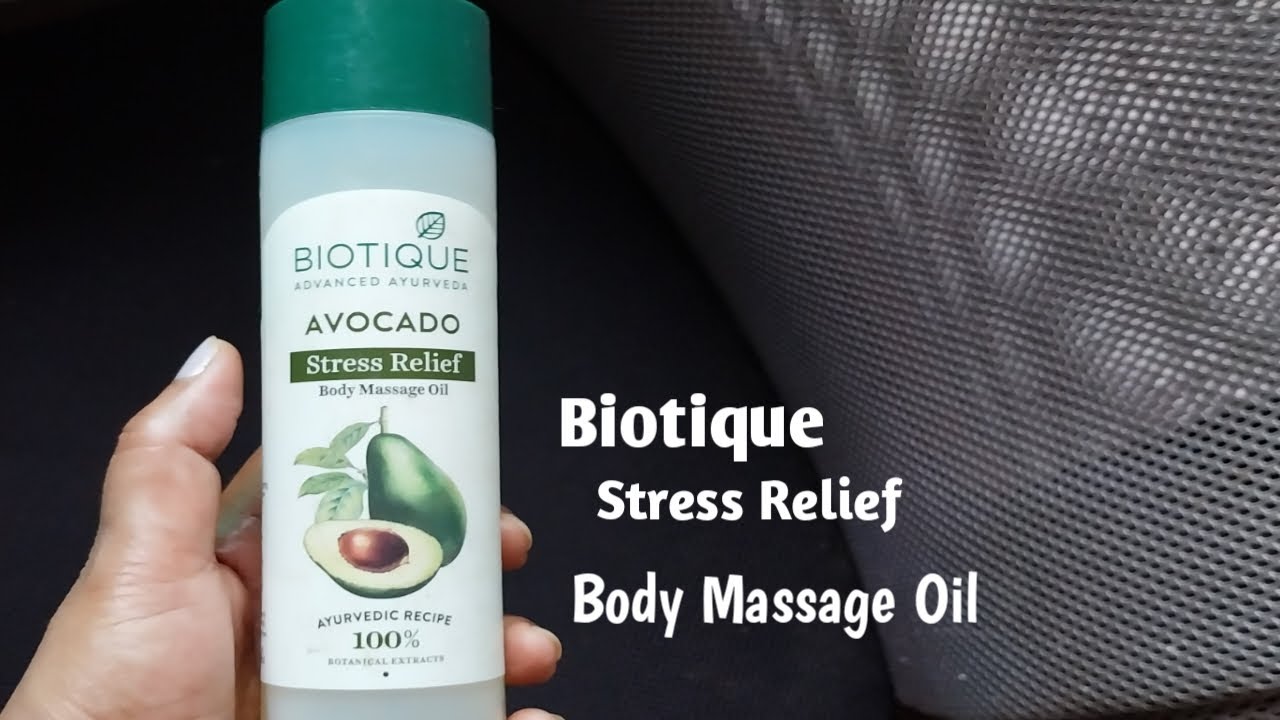 Body Massage OilBiotique Stress Relief body Massage OilMassage Oil