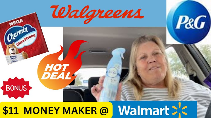 WALGREENS SPEND BOOSTER DEAL AND BONUS WALMART $11 MONEY MAKER