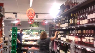 5e winnaar 1 minuut gratis winkelen in Spar Berg