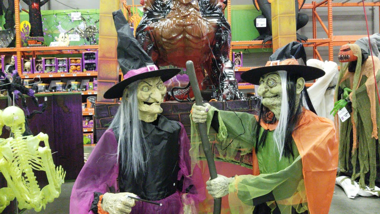 4K Creepy Halloween Decorations Already at Home Depot! Tickets To Toy Time! toysrus