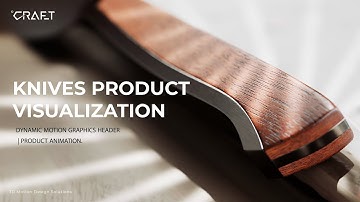Knives Product Visualization | Product Animation